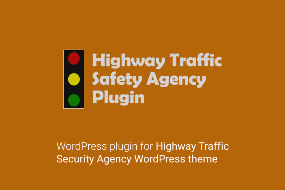 Highway Traffic Safety Agency WordPress Plugin Vesion 1.0.0